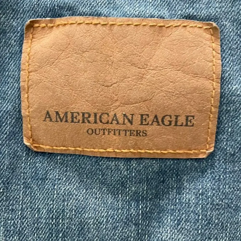 American eagle denim tote 14 x - Picture 3 of 4